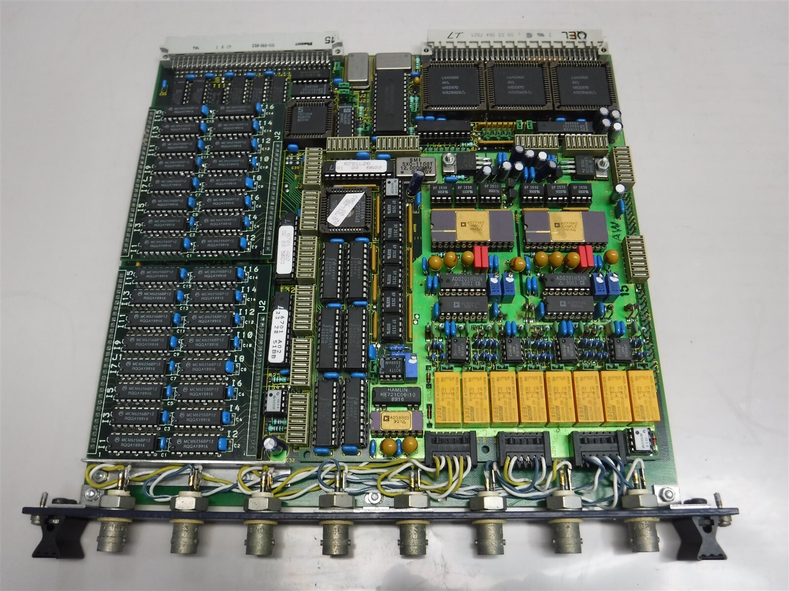 Used AVL Acquisition Control Board/Card 6701A02 Rev 22 8 Ports W6