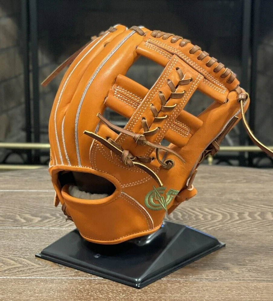 Orange baseball glove hotsell