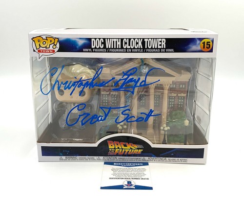CHRISTOPHER LLOYD SIGNED BACK TO THE FUTURE CLOCK TOWER FUNKO POP AUTO BAS 13 CHRISTOPHER LLOYD SIGNED BACK TO THE FUTURE CLOCK TOWER FUNKO POP AUTO BAS 13 | Funko Pop | 2 CHRISTOPHER LLOYD SIGNED BACK TO THE FUTURE CLOCK TOWER FUNKO POP AUTO BAS 13 | Funko Pop
