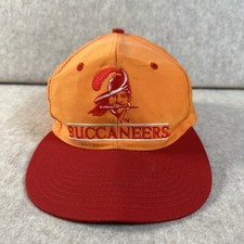VTG Tampa Bay Buccaneers Hat Snapback Eastport 90s Team NFL Orange