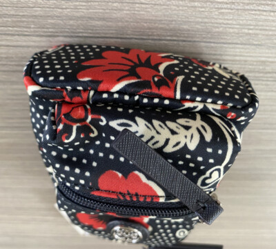 NWT Tory Burch Virginia Printed Nylon Mini Backpack Key Fob  display picture 2
