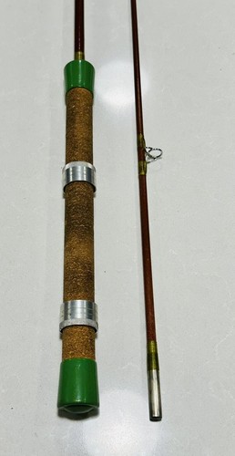 Vintage Airex Air Glass 2 Piece Rod Fiberglass No. 220 Medium Spinning Rod 6’6” - Picture 2 of 7