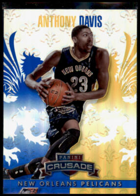2013-14 Panini Crusade #250 Anthony Davis Crusade Blue