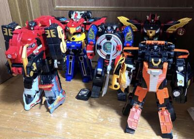 Power Rangers RPM Goonger DX Megazord Robot 5p set Bundle Bulk BANDAI Japan