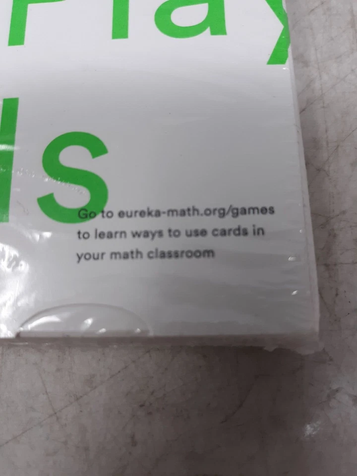 Lote de 6 cartas de juego de matemáticas Eureka Foto 3 de 4