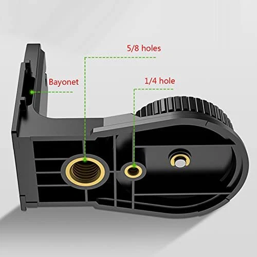 Laser Level Upgraded Fine-Tuning Bracket L-Shape Laser-Level Adapter
