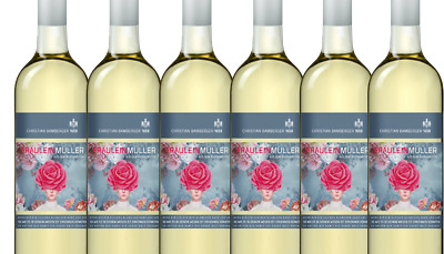 Fräulein Müller aus dem Rosengarten Weißwein Müller-Thurgau Sauvignon Blanc