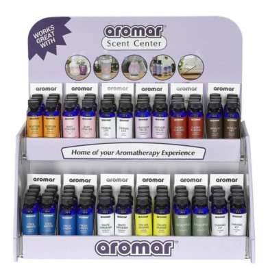 Aromar 2oz Premium Fragrance Essential Oils for Aromatherapy and Diffusers