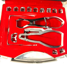 14Teilen Kit Kofferdam-Instrumente -Klammerzange Ivory Kofferdamrahmen Klammern