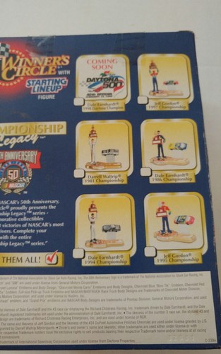 #24 Jeff Gordon Winners Circle Starting Lineup 1997 Champion - Picture 2 of 2