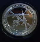 2017 2oz Silver Shield AG47 Proof Round w/COA