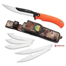 Outdoor Edge RazorMax Orange Replaceable Razor Blade Knife 3.5" & 5" Blades