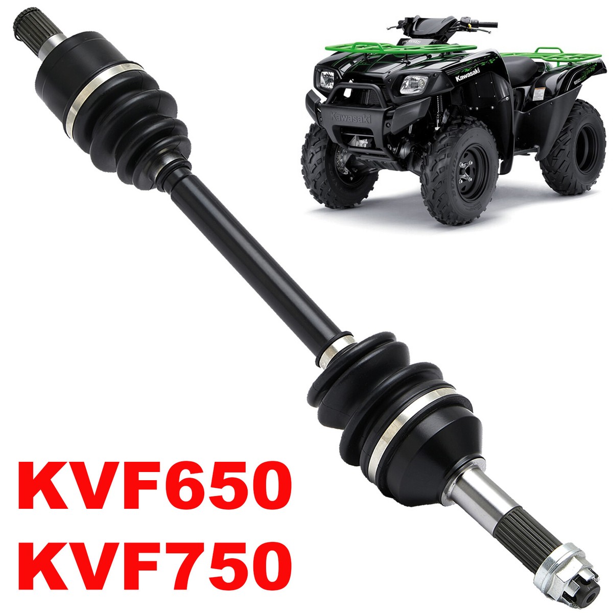 For Kawasaki Brute Force 750 650 2005-2023 2024 Rear CV Axle Drive