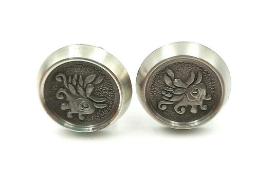 Royal Selangor Pewter Cufflinks Koi Fish Men's Accessory Made In Malaysia