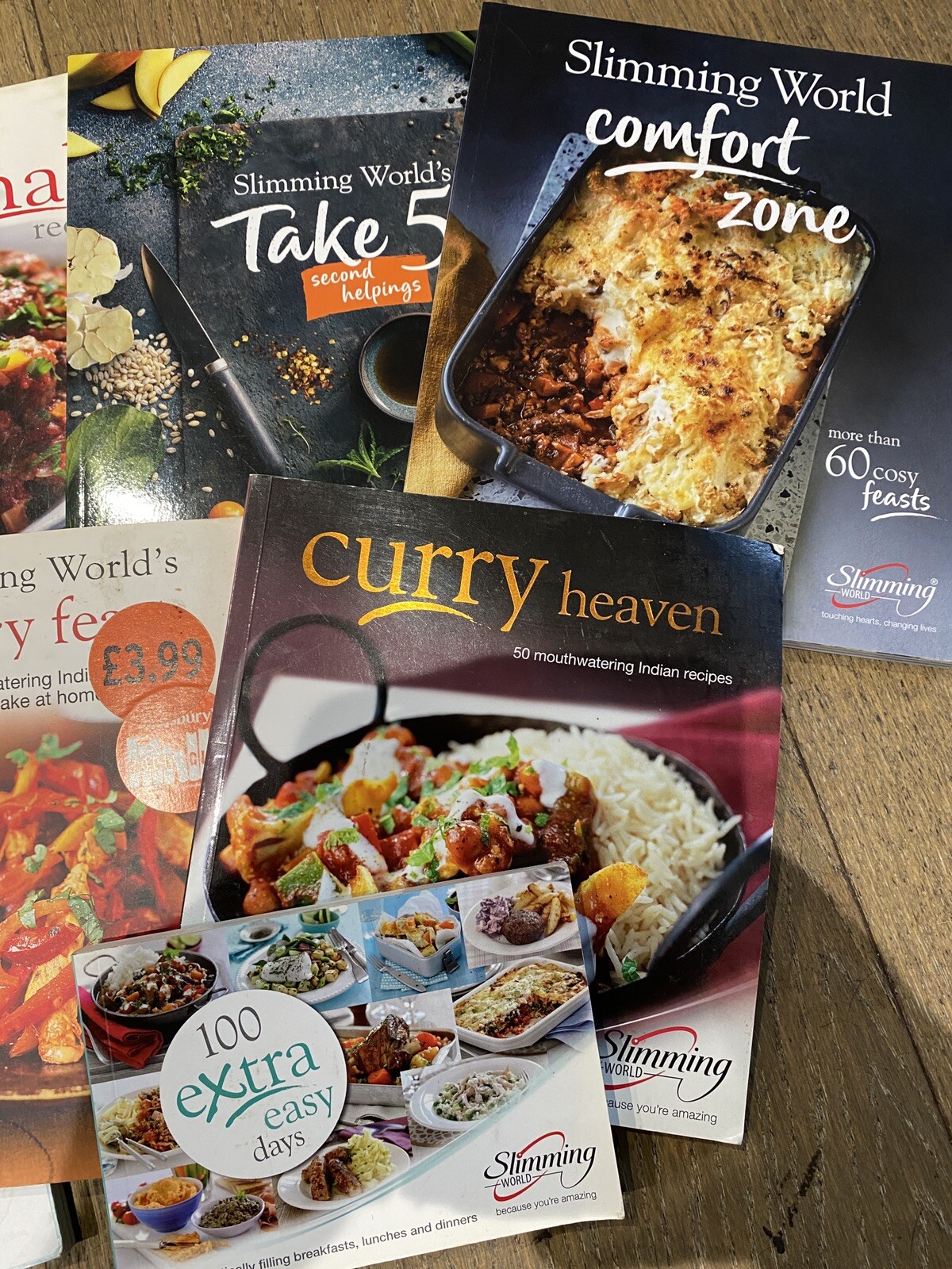 slimming world recipe books USED eBay