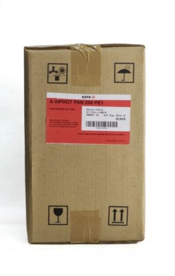 Agfa Aviphot PAN 200 PE 1 Pankromatische Folie 24 cm x 122 Meter 400 Fuß Abla...