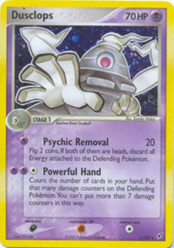 Damaged Dusclops - 7/107 - Holo Rare Pokemon Deoxys - Picture 1 of 1
