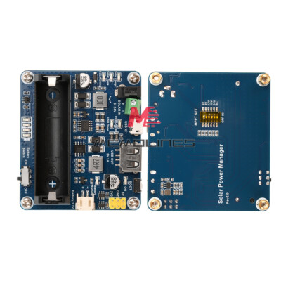 Power Manager Module for 6V~24V Solar Panel Support MPPT USB Battery Charging