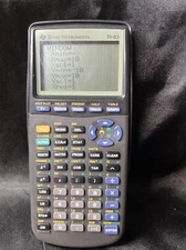 Texas Instruments Ti-83 Graphing Calculator With Cover Working
