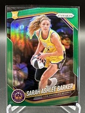 2025 Panini Prizm WNBA Sarah Ashlee Barker Green Prizm RC Rookie #31 Sparks