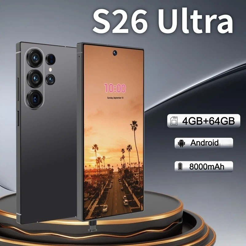 Global Unlocked New S26 Ultra 5G Smartphone 7.3" Android Cellphone Dual SIM - Image 1