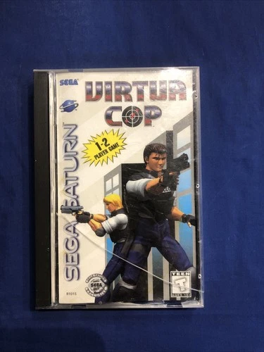 Virtua Cop (Sega Saturn) “Tested” Work Fine Disc Is Scratch
