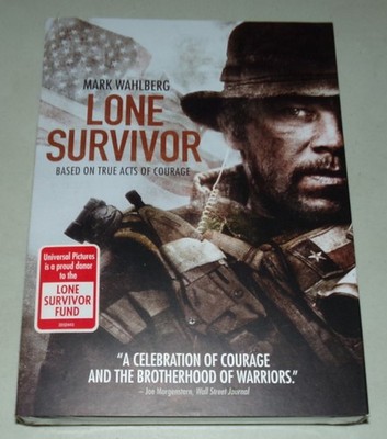 Lone Survivor (DVD, 2014) Mark Wahlberg, Eric Bana, Navy Seals, Slipcover NEW