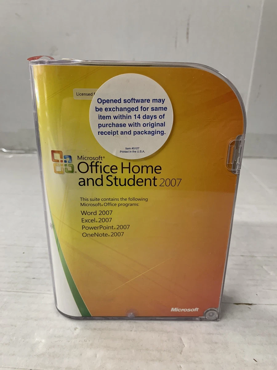 Microsoft Office 2007 for sale - eBay