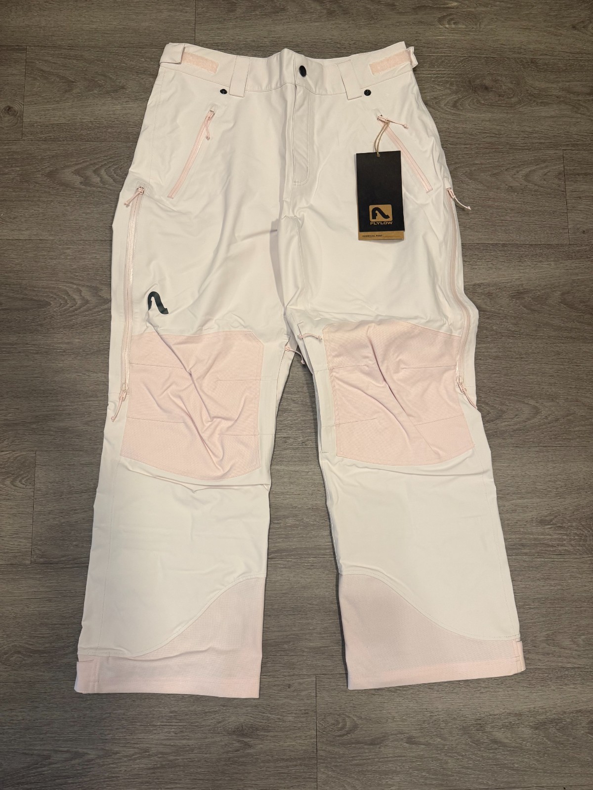 Rare Flylow Chemical Pant - Flamingo - NEW WITH TAGS - Hardshell Ski Snow Pant