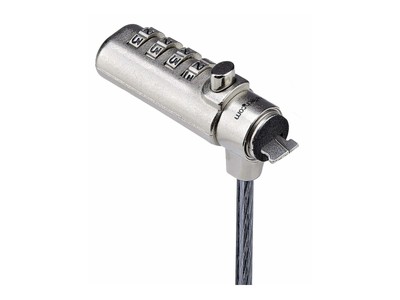 StarTechcom Slim Lock K-Slot kompatibel 6,6 Fuß Kombination SSTDC4D-LAPTOP-LOCK