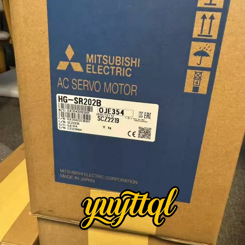 HG-SR202B New Sealed MITSUBISHI AC Servo Motor HG-SR202B