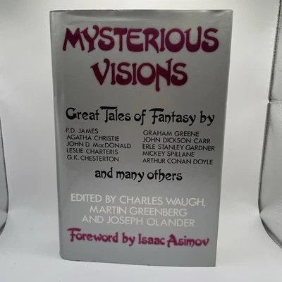 Mysterious Visions Great Tales Of Fantasy Charles Waugh Isaac Asimov Book - Image 1 of 4
