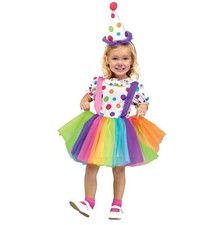 Child Big Top Fun Clown Costume