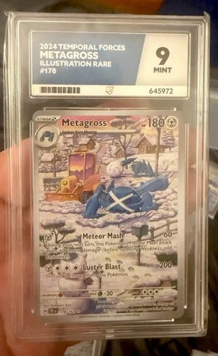 Pokémon TCG Metagross 178/162 Illustration Rare Ace 9