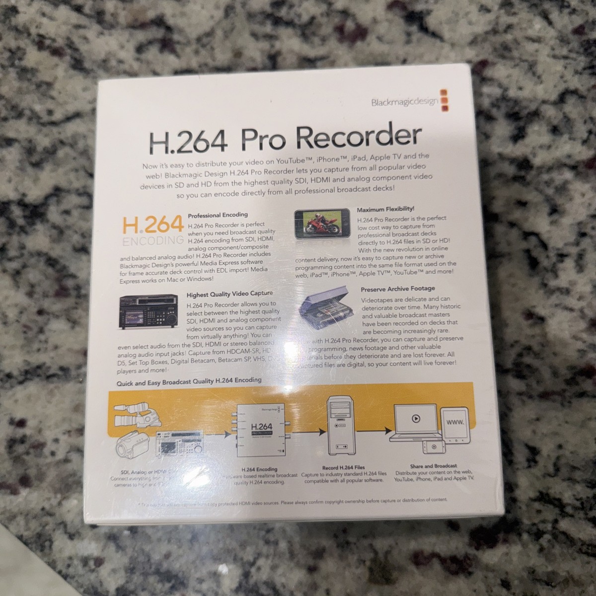 Blackmagic Design H.264 Pro Recorder for sale online | eBay Blackmagic Design H.264 Pro Recorder for sale online | eBay