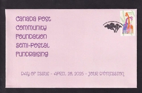 Canada 2025 limited edition private FDC - Community Foundation - sc#B36 (BK865)