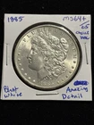 1885 Morgan Silver Dollar UNC HIGH GRADE 💎 Amazing Detail, Blast White