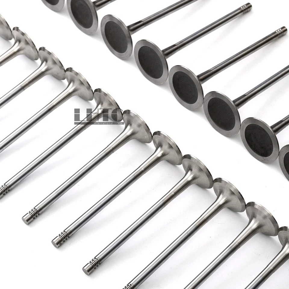 Juego de 32 válvulas de escape de admisión entrada salida para VW AUDI A6 A8 Q7 4,2 L V8 BAR BVJ Foto 4 de 4