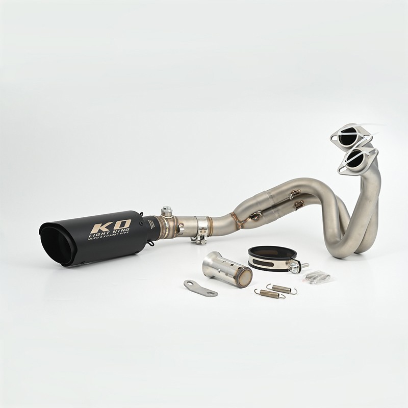 Ninja 650 2012-2024 For Kawasaki Z650 Whole System Exhaust Header Pipe Mufflers