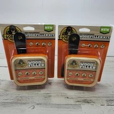 2 Pack Gorilla All Purpose Wood Filler Wood Repair Kit Putty Knife Sanding Block