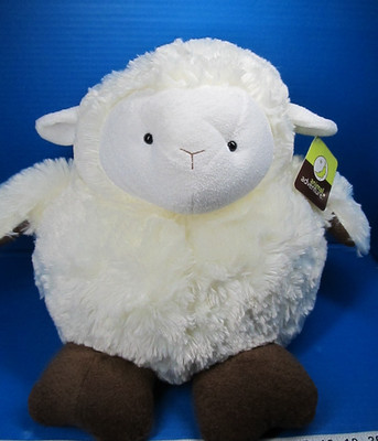 2020 Animal Adventure Fat Lamb White Sheep Plush Stuffed 16'' w/Tag