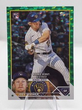 2023 Topps Update Series - Rookie Debut Joey Wiemer #US316 Green Foil /499 (RC)