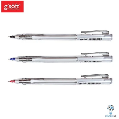 G'Soft Writemate WX1 | Semi Gel Ink Ball Pen | Nano Tip 0.4mm - Image 1 of 4