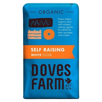 Doves Farm Self Raising White Flour | All Purpose Flour | for Cakes, Muffins ...