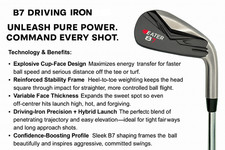 Illegal Distance Driving Iron Highlaunch Long Driver Custom Golf Club 18 Or 21 Illegal Distance Driving Iron Highlaunch Long Driver Custom Golf Club 18 Or 21