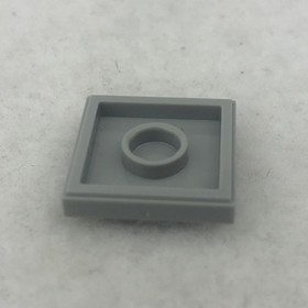 LEGO 3068pb0996 Light Bluish Gray Tile 2 x 2 W/ Dark Pink Dolphin on Radar (x1)