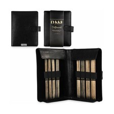Lykke Double Pointed Needles Gift Sets Small US 0-5 Set in Faux Leather Pouch 