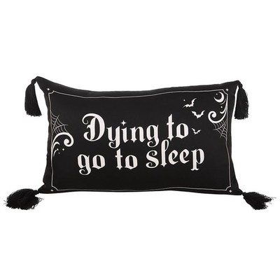 Something Different - Kissen ''Dying to Go to Sleep'', Satin (SD10117)