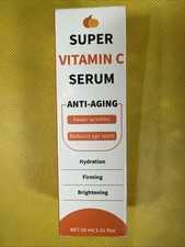 Vitamin C Serum Face Wrinkle  Age Spots Reduction All-In-One Hydrating 10/27 V3