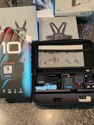 GoPro HERO10 Black With         Acce$$ories!